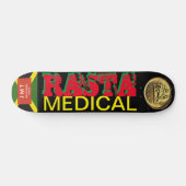 RASTA MEDICAL Skateboard, 7¾ Zoll Deck Skateboard (Horizontal)