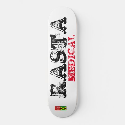 RASTA MEDICAL SKATEBOARDS (Vorderseite)
