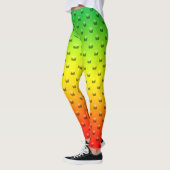Rasta-Muster Leggings (Links)