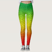 Rasta-Muster Leggings (Vorderseite)