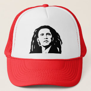 Rasta Obama Hut Truckerkappe