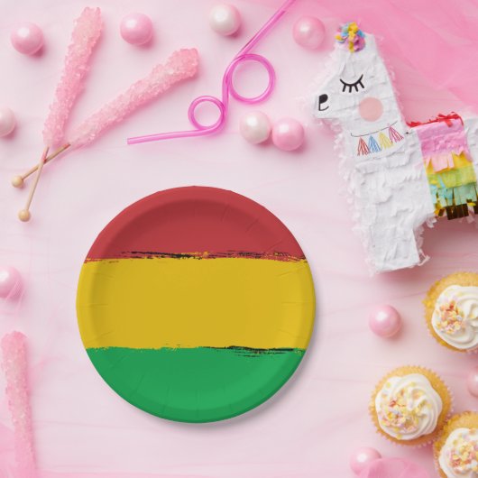 Rasta Pappteller (Party)