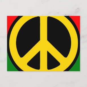 Rasta Peace Postkarte