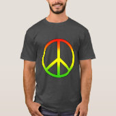 Rasta Peace Symbol T - Shirt (Vorderseite)