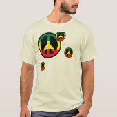 Rasta Peace T-Shirt (Vorderseite)