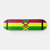 Rasta Plattform Skateboard (Horizontal)