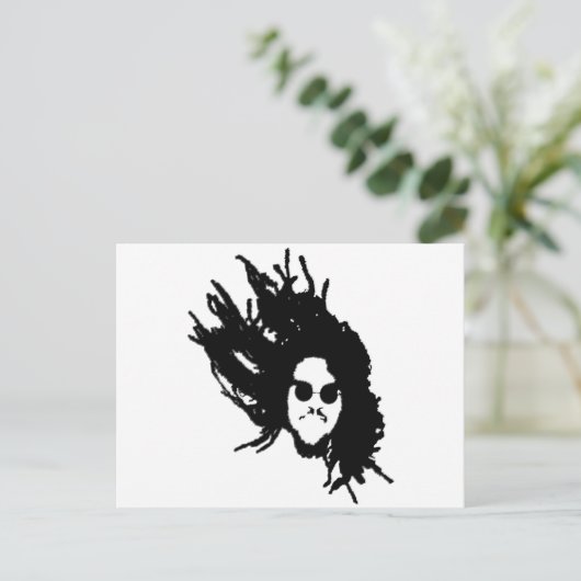Rasta Postkarte (Stehend Vorderseite)