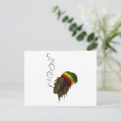 Rasta Postkarte (Stehend Vorderseite)