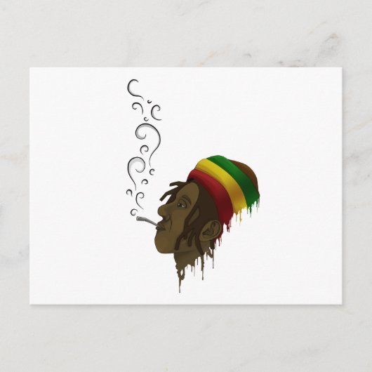 Rasta Postkarte (Vorderseite)