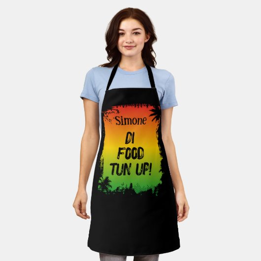 Rasta Rasta Schürze (Getragen)