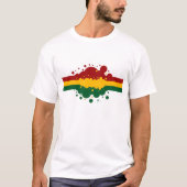 Rasta Regenbogen T-Shirt (Vorderseite)