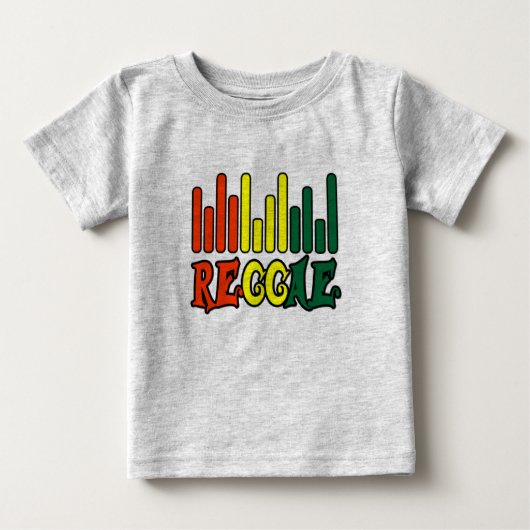 rasta reggae graffiti flag spot baby t-shirt (Vorderseite)