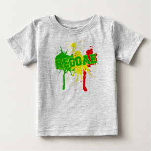 rasta Reggae-Graffitiflagge Baby T-shirt