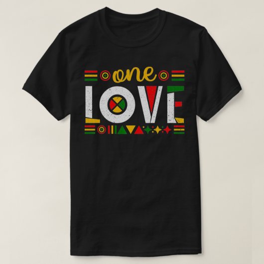 Rasta Reggae Jamaica Music Lover Liebe boku T-Shirt (Design vorne)