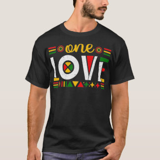 Rasta Reggae Jamaica Music Lover Liebe boku  T-Shirt
