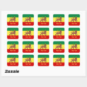 Rasta Reggae Lion of Judah Sheets of Stickers (Blatt)
