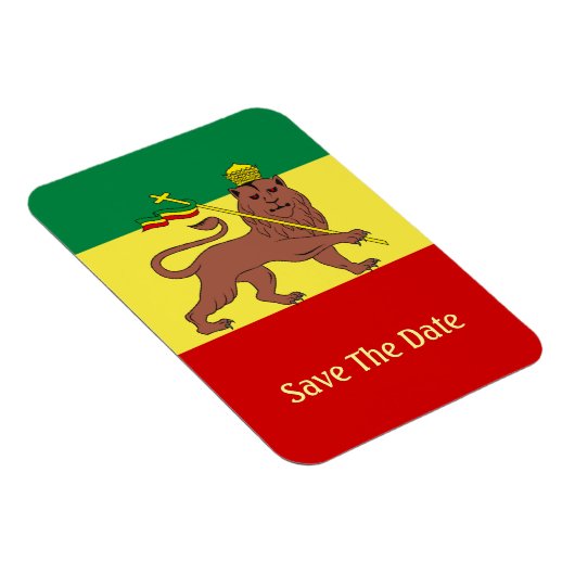 Rasta Reggae Lion von Judah Magnet (Rechte Seite)