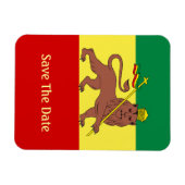 Rasta Reggae Lion von Judah Magnet (Horizontal)