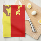 Rasta Reggae-Löwe von Judah Geschirrtuch (Viertel Falte)