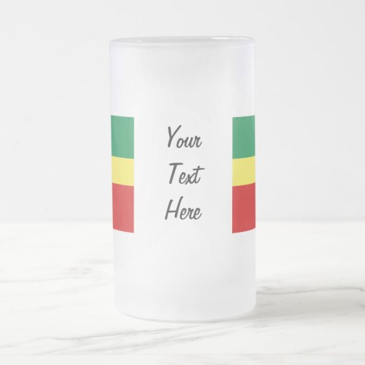 Rasta Reggae-Löwe von Judah Mattglas Bierglas (Mittel)