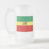 Rasta Reggae-Löwe von Judah Mattglas Bierglas (Links)