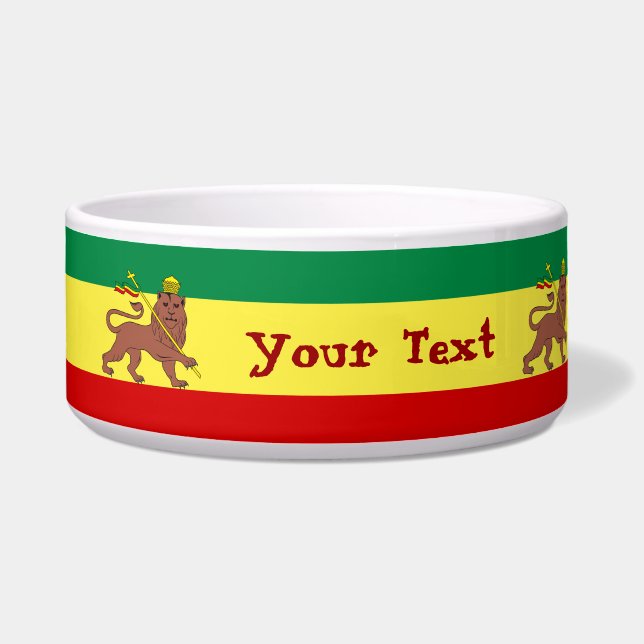 Rasta Reggae-Löwe von Judah Napf (Vorderseite)