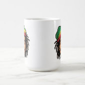 Rasta Roots & Reggae Rhythmen - Ikonischer Bob Mar Kaffeetasse (Mittel)