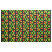 Rasta Rot Gelb Grün Tie Dye Kreise Muster Stoff (Yard (91,4 cm))