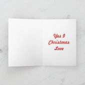 Rasta Santa Feiertagskarte (Innenseite)