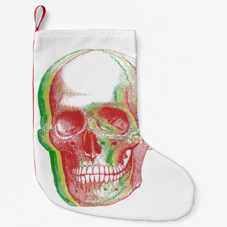 Rasta Schädel Kleiner Weihnachtsstrumpf