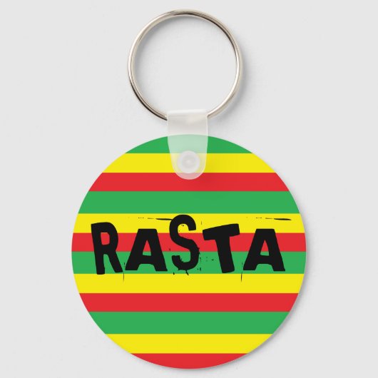 Rasta-Schlüsselanhänger Schlüsselanhänger (Vorderseite)