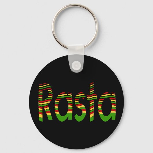 Rasta Schlüsselkette Schlüsselanhänger (Vorderseite)