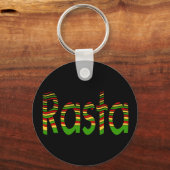 Rasta Schlüsselkette Schlüsselanhänger (Vorderseite)