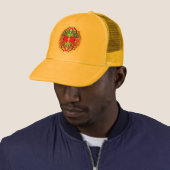 Rasta Schwingungen mildern Hut Truckerkappe (Beispiel)