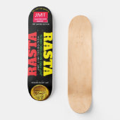 RASTA. Skateboard (Vorderseite)