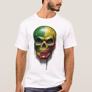 RASTA SKULL T-Shirt