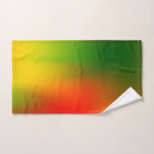 Rasta Splash of Color Badhandtuch Set (Handtuch)