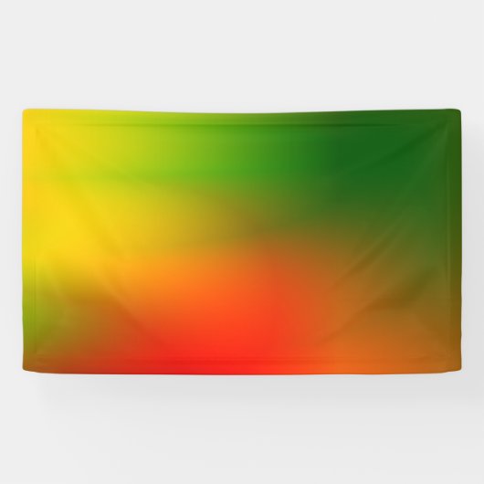Rasta Splash of Color Banner (Horizontal)