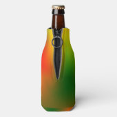 Rasta Splash of Color Flaschenkühler (Flasche Rückseite)