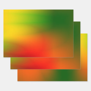 Rasta Splash of Color Geschenkpapier Set