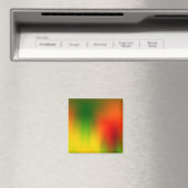 Rasta Splash of Color Magnet (In Situ (Geschirrspüler))