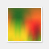 Rasta Splash of Color Serviette (Vorderseite)