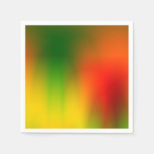 Rasta Splash of Color Serviette (Vorderseite)