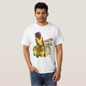 Rasta sprechentrommel-T - Shirt (Vorne ganz)