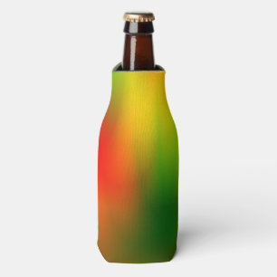 Rasta Spritzen der Farbe Flaschenkühler