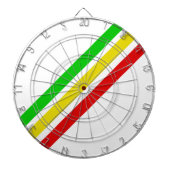 Rasta Stangen Dartscheibe (vorne)