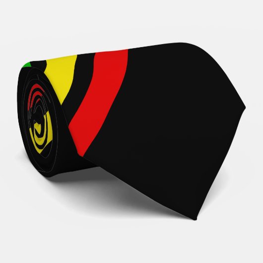 Rasta Stangen Krawatte (Gerollt)