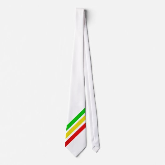 Rasta Stangen Krawatte (Vorderseite)
