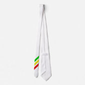 Rasta Stangen Krawatte (Rückseite)