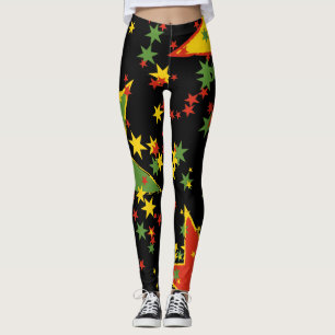 Rasta Star Spangled Leggings